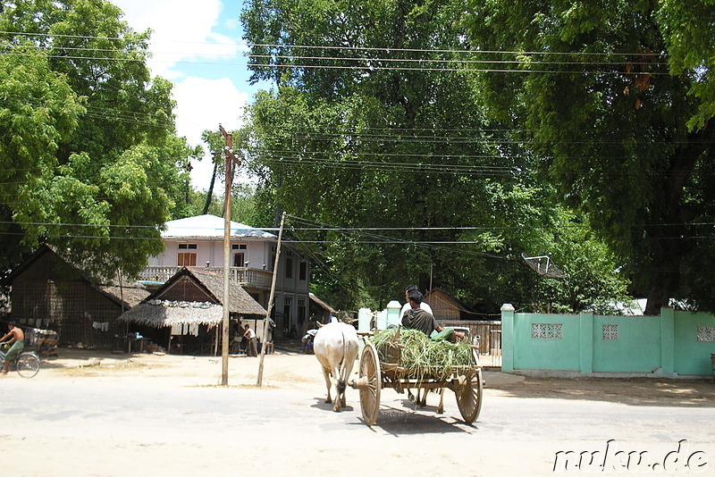 Das Dorf Myinkaba in Bagan, Myanmar