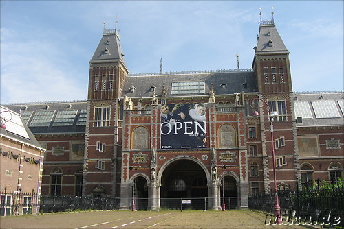 Das Rijksmuseum in Amsterdam