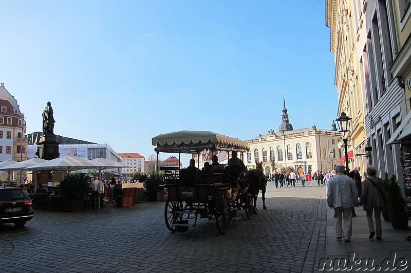 Der Neumarkt in Dresden