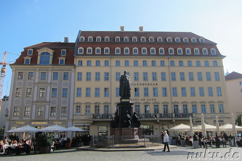 Der Neumarkt in Dresden