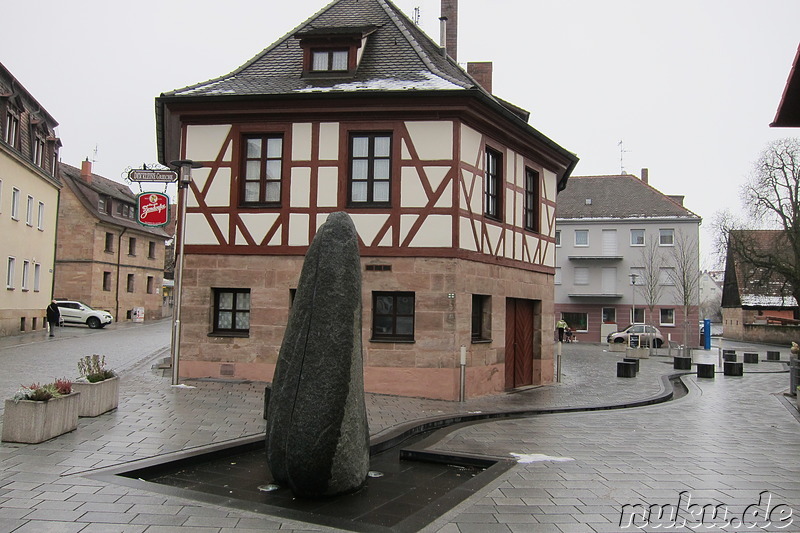 Die Altstadt von Zirndorf in Franken