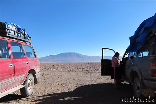 Die erste Nacht in der Wueste, Uyuni, Bolivien