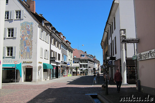 Die Freiburger Innenstadt