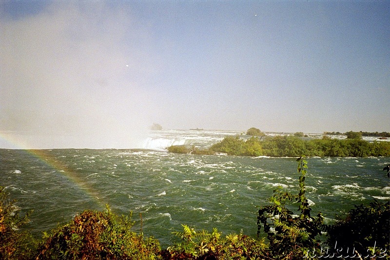 Die kanadischen Wasserfälle in Niagara Falls, Kanada