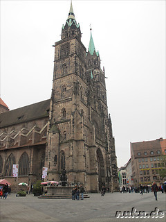 Die Lorenzer Altstadt von N&uuml;rnberg