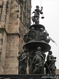 Die Lorenzer Altstadt von N&uuml;rnberg
