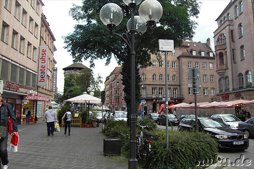 Die Lorenzer Altstadt von N&uuml;rnberg