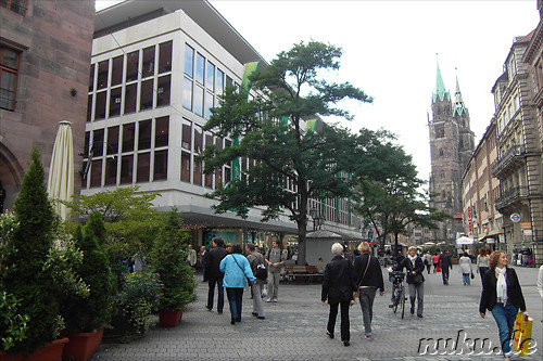 Die Lorenzer Altstadt von N&uuml;rnberg