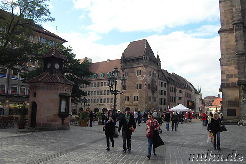 Die Lorenzer Altstadt von N&uuml;rnberg