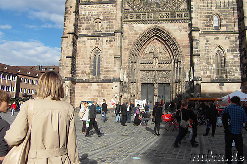 Die Lorenzer Altstadt von N&uuml;rnberg