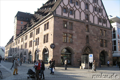 Die Lorenzer Altstadt von N&uuml;rnberg