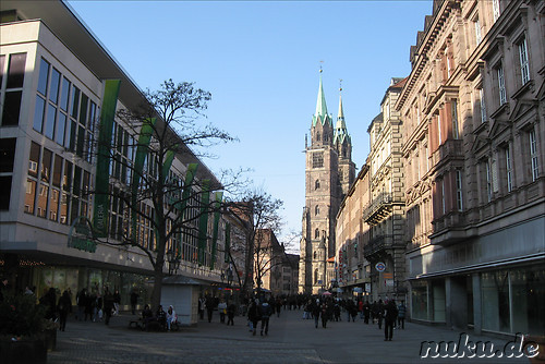 Die Lorenzer Altstadt von N&uuml;rnberg