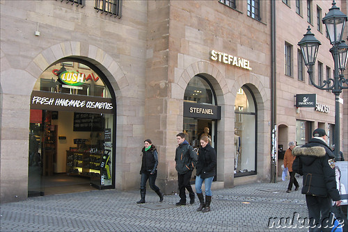 Die Lorenzer Altstadt von N&uuml;rnberg