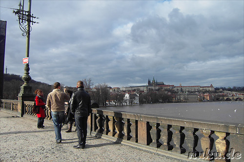Die Moldau (Vltava) in Prag, Tschechien