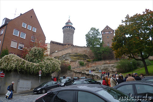 Die N&uuml;rnberger Kaiserburg in N&uuml;rnberg, Franken