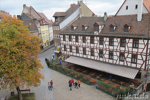 Die Sebalder Altstadt von Nuernberg