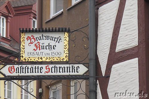 Die Sebalder Altstadt von Nuernberg