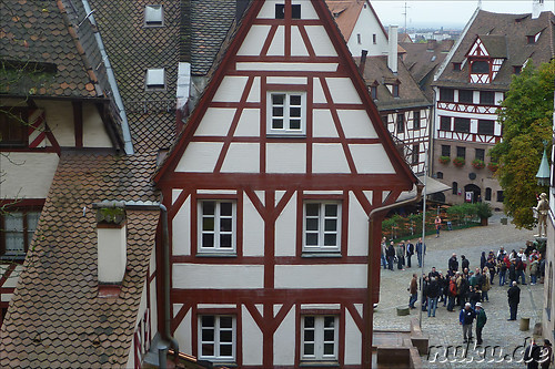 Die Sebalder Altstadt von Nuernberg