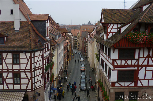 Die Sebalder Altstadt von Nuernberg