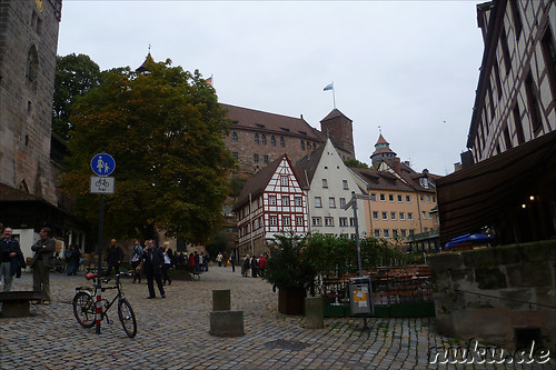 Die Sebalder Altstadt von Nuernberg
