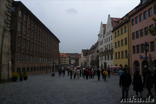 Die Sebalder Altstadt von Nuernberg