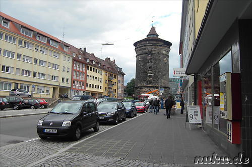 Die Sebalder Altstadt von Nuernberg