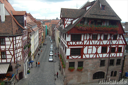Die Sebalder Altstadt von Nuernberg