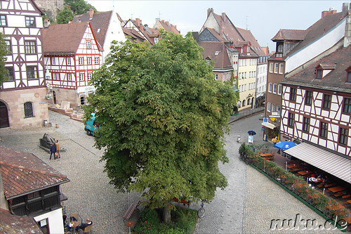 Die Sebalder Altstadt von Nuernberg