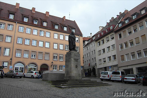Die Sebalder Altstadt von Nuernberg