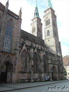 Die Sebalder Altstadt von Nuernberg