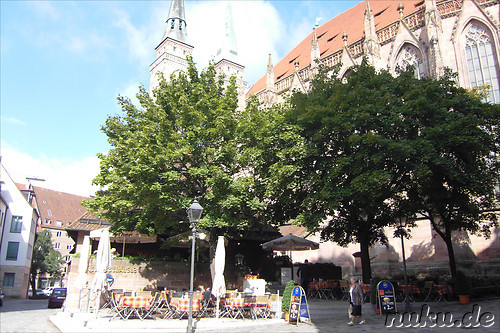 Die Sebalder Altstadt von Nuernberg