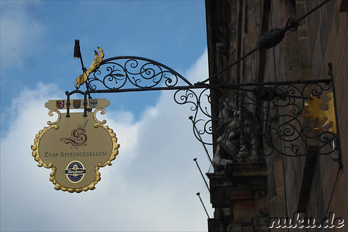 Die Sebalder Altstadt von Nuernberg