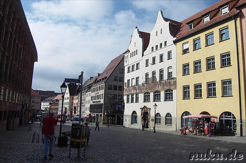 Die Sebalder Altstadt von Nuernberg