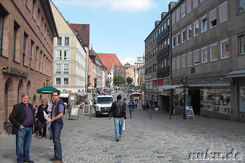 Die Sebalder Altstadt von Nuernberg