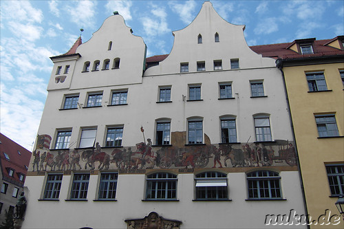Die Sebalder Altstadt von Nuernberg