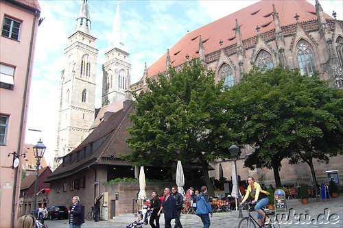 Die Sebalder Altstadt von Nuernberg