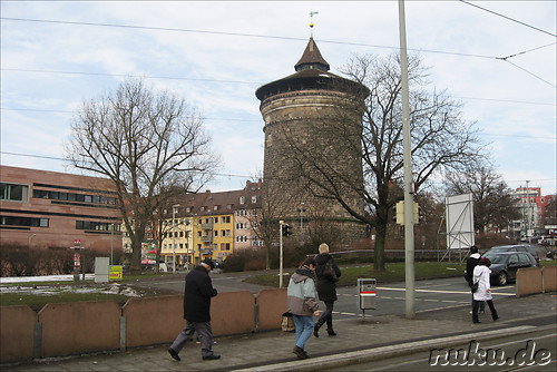 Die Sebalder Altstadt von Nuernberg