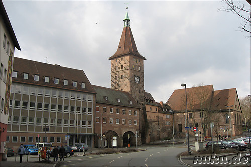 Die Sebalder Altstadt von Nuernberg