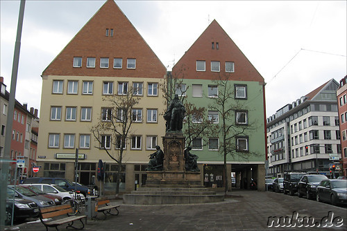 Die Sebalder Altstadt von Nuernberg