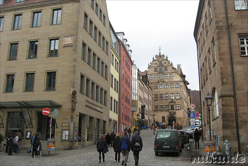 Die Sebalder Altstadt von Nuernberg