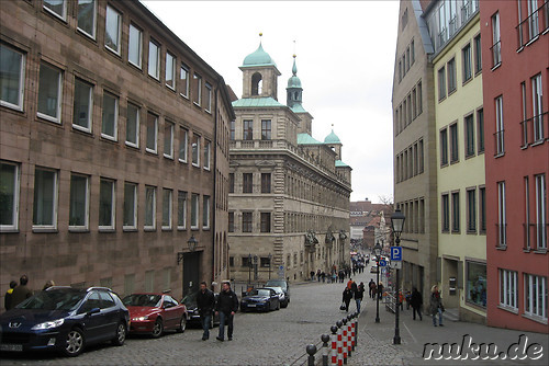 Die Sebalder Altstadt von Nuernberg