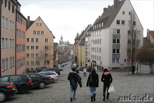 Die Sebalder Altstadt von Nuernberg