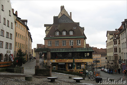 Die Sebalder Altstadt von Nuernberg
