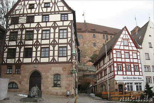 Die Sebalder Altstadt von Nuernberg