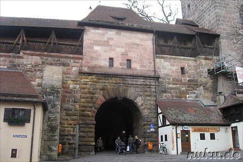 Die Sebalder Altstadt von Nuernberg