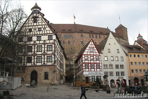Die Sebalder Altstadt von Nuernberg