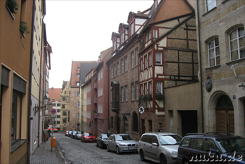 Die Sebalder Altstadt von Nuernberg