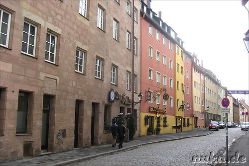 Die Sebalder Altstadt von Nuernberg