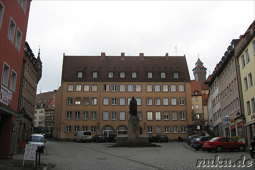 Die Sebalder Altstadt von Nuernberg