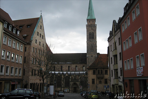 Die Sebalder Altstadt von Nuernberg